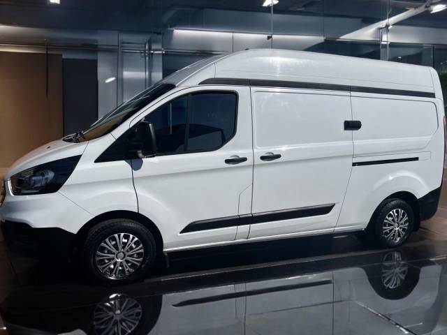 Ford Transit Custom 2.0 EcoBlue 105ps High Roof Leader Van Panel Van Diesel WHITE