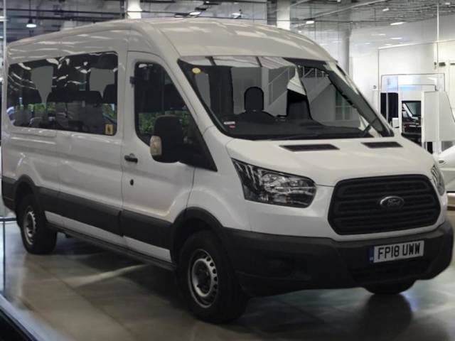 Ford Transit 2.2 TDCi 125ps H2 15 Seater Minibus Diesel WHITE